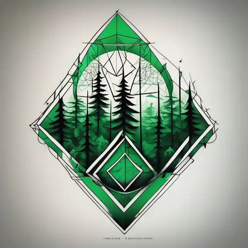 geometric style Idées d'encre de tatouage vert clair en bouteille de 1 oz en 2025 about green forest background 1oz-bottle-light-green and green forest background 1oz-bottle-light-green