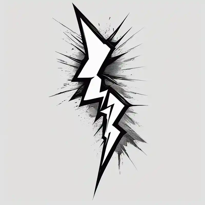 Bold Lightning Bolt