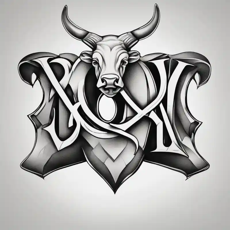 the word ox in bold letters