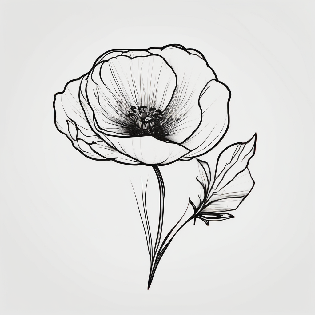 A buttercup for my brother who past away and was my best friend. It was our childhood flower. Thin lines and a small tattoo. His name is Casey. best-ink(AIが生成したミニマルスタイルのタトゥーデザイン)