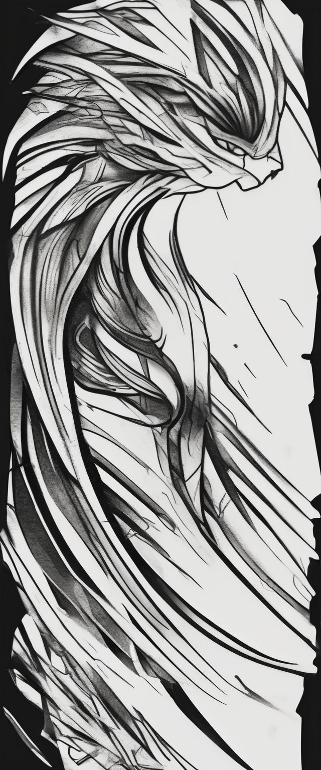 Arm sleeve for men bicep-for-men, AI-generated Sketch tattoo design