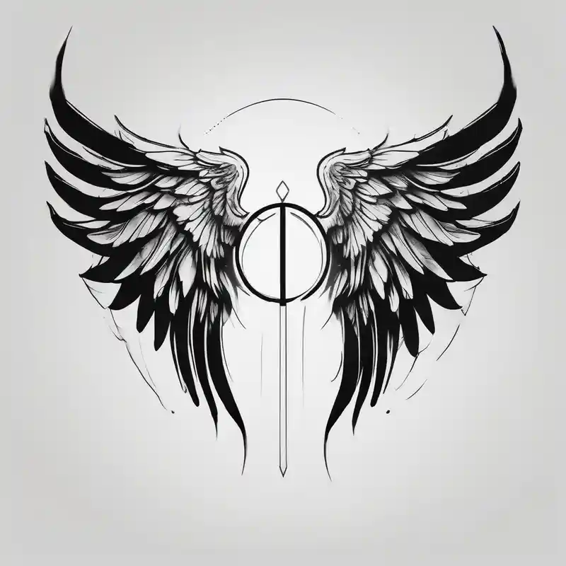 minimalist style Bicep Tattoos for Men Ideas in 2025 about Arm sleeve for men with angels wings bicep-for-men and Arm sleeve for men with angels wings bicep-for-men