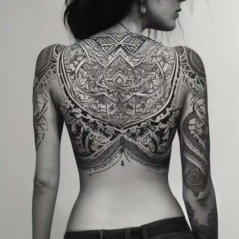 under boob line, hena