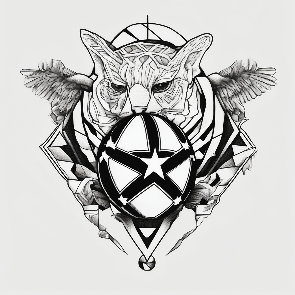 . I’m born in 2006. I like football and I’m am half Swiss and half Brazilian brazilian-ufc-featherweights, AI-generated Surreal tattoo design