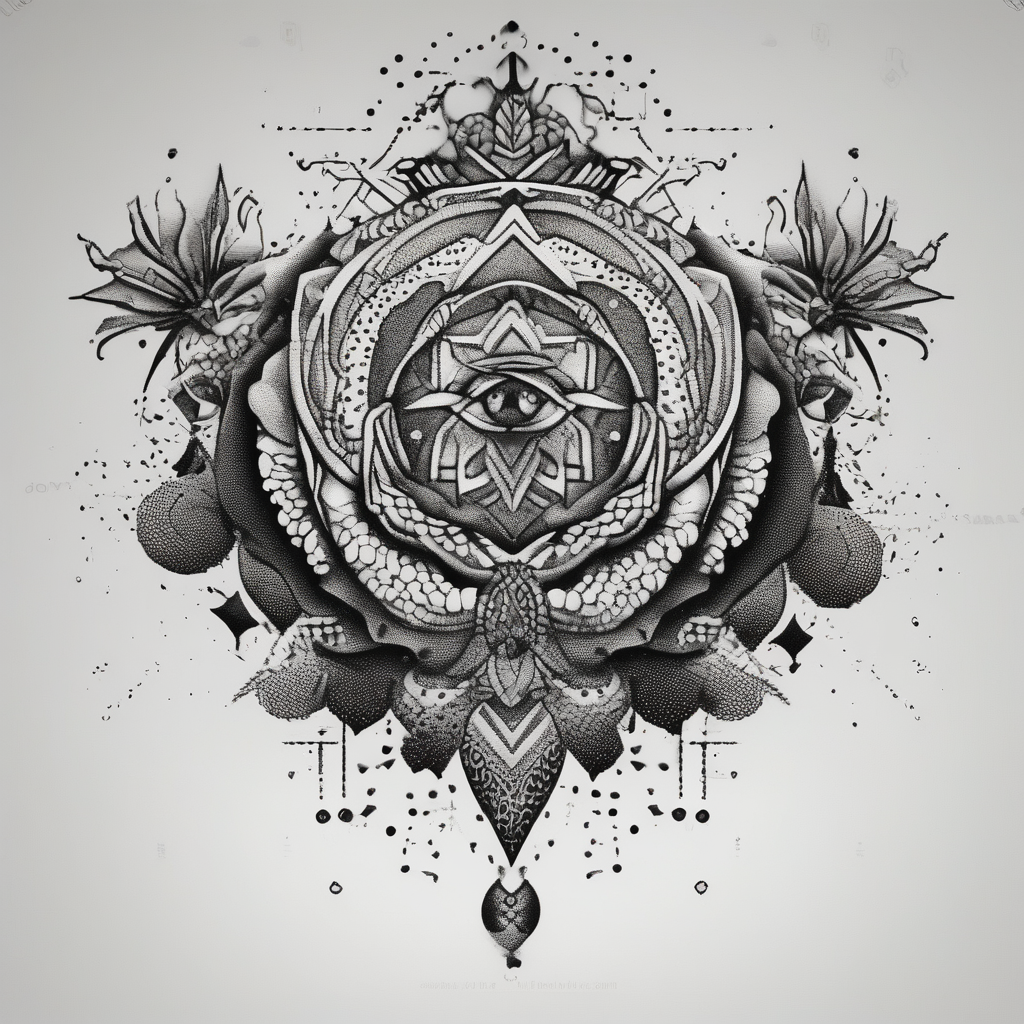 . I’m born in 2006. I like football and I’m am half Swiss and half Brazilian brazilian-ufc-featherweights, AI-generated Dotwork tattoo design