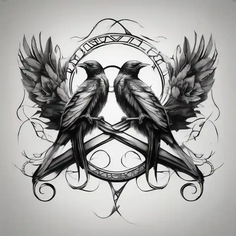 black and white style Couple Tattoos for Couples Tattoo Ideas in 2025 about two birds sitting and stars and infinity theme couples tattoo couple-for-couples