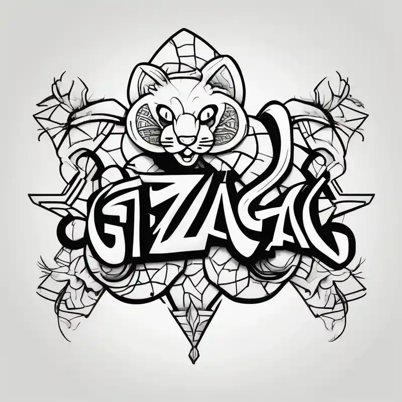 cartoon style Couple Tattoos for Couples Tattoo Ideas in 2025 about Something meaningful for matching couples tattoo and including the word Gizaagi’in couple-for-couples