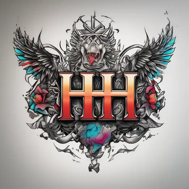realistic style Tattoos on Bums Tattoo Ideas in 2025 about Lettering for acronym “HHH” which stands for happy helpful horny. Matching couple tattoos couple-for-couples and Lettering for acronym “HHH” which stands for happy helpful horny. Matching couple tattoos couple-for-couples