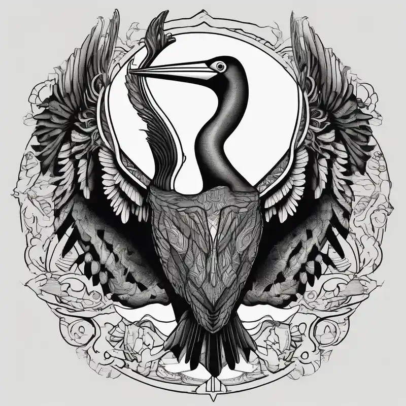 pelican crow