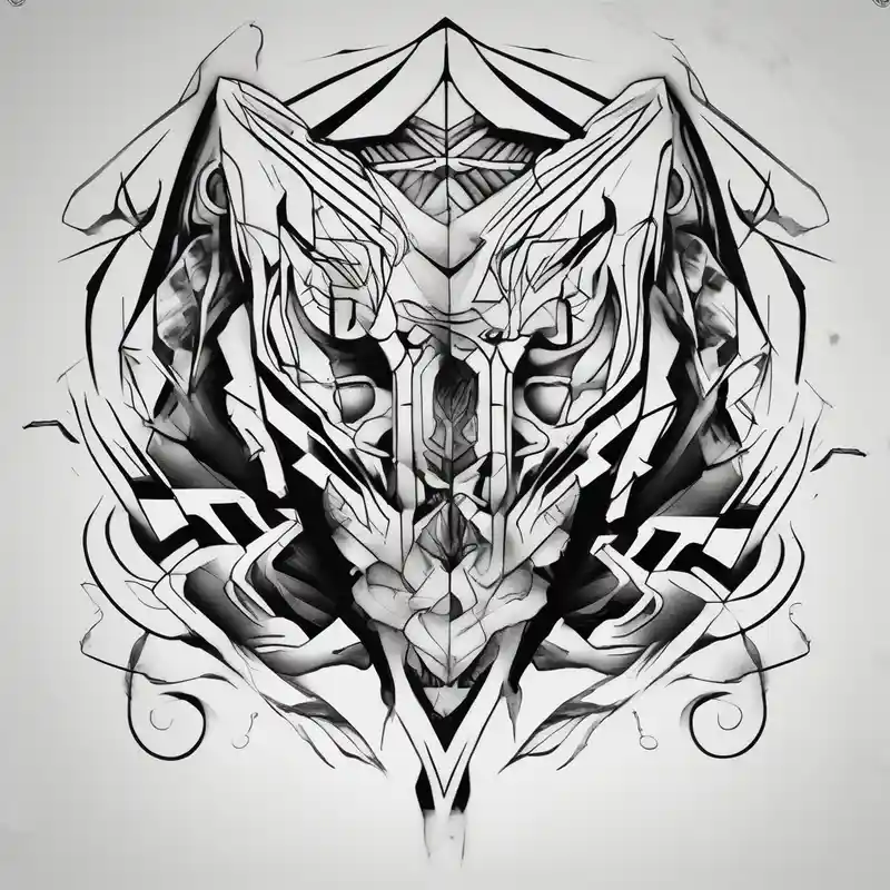 cyberpunk – Boceto, Blanco y negro