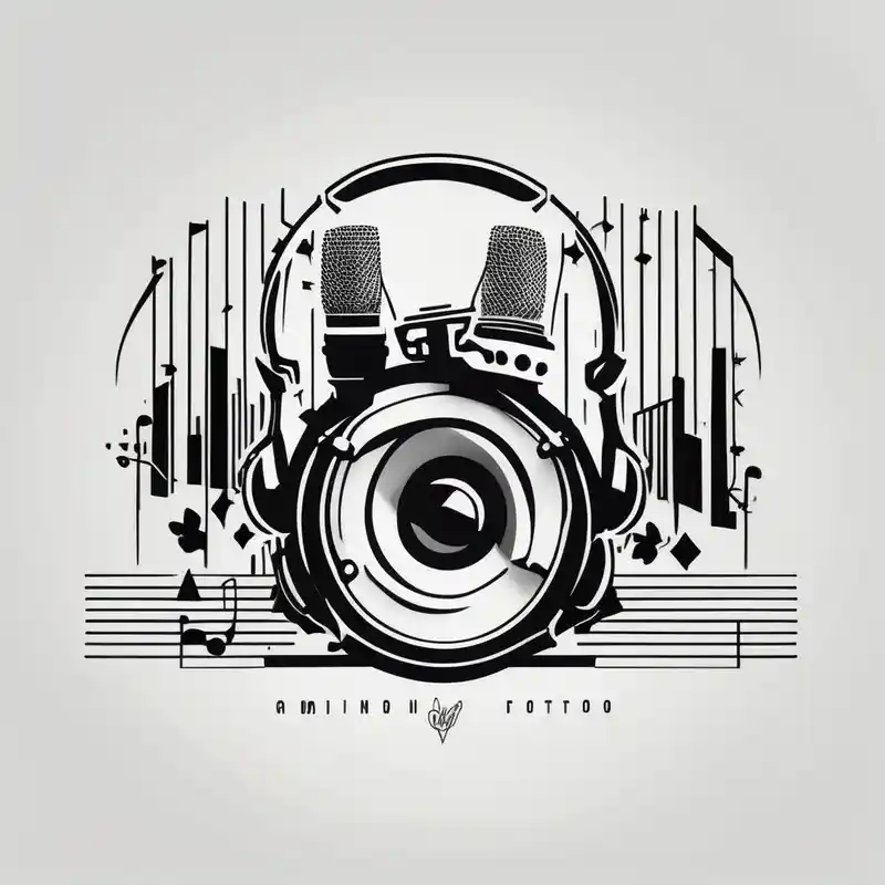 MUSIC STUDIO – Minimalist, Vibrant color
