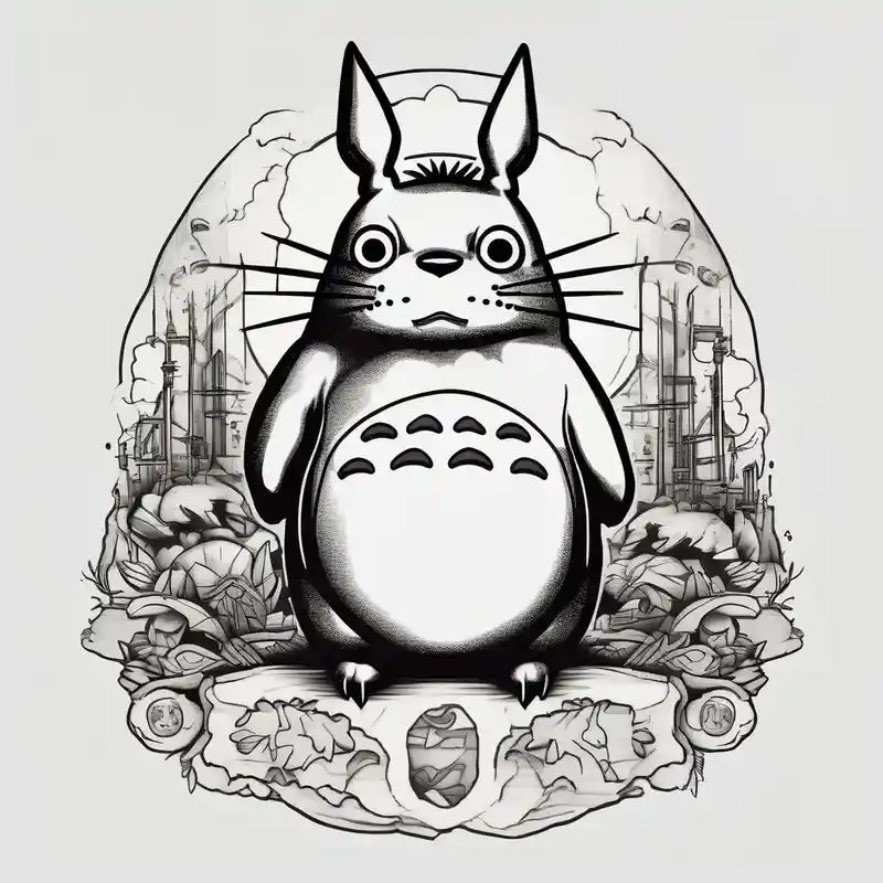 Totoro from Studio Gibli