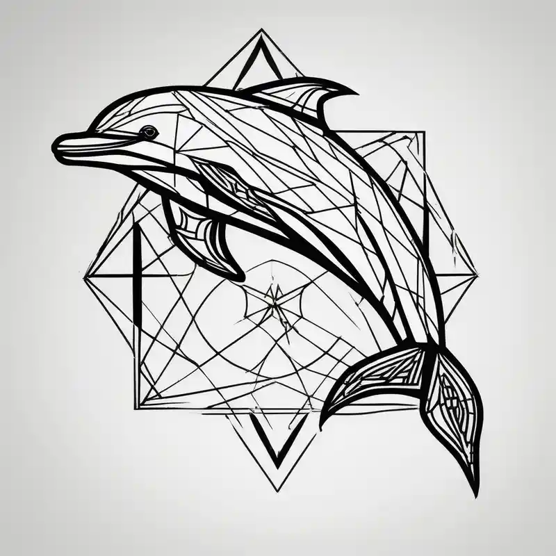 Dolphin – Geométrico, Colores vivos