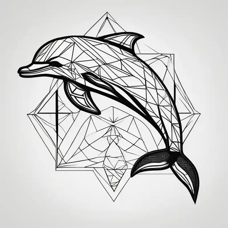 dolphin – Geométrico, Colores vivos