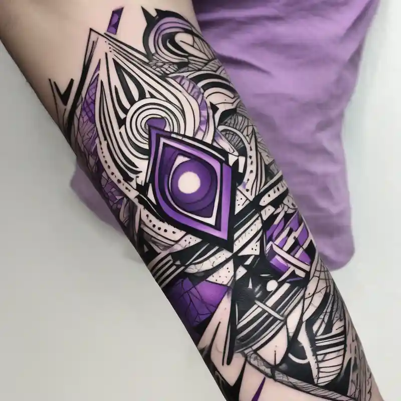 cartoon style Tatuajes para Personas Mayores: Una Guía Completa about lines around wrist and abstract