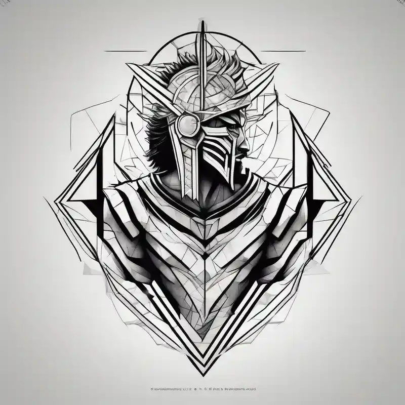 geometric style Tatuajes para Personas Mayores: Una Guía Completa about Gladiator in arena consilium capit no images of people elderly-people and Gladiator in arena consilium capit no images of people elderly-people