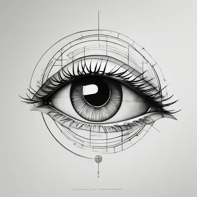 minimalist style 2025年の「見ざる、聞かざる、言わざる」タトゥーアイデア about A realistic eye made from the Fibonacci Sequence. Amazing attention of detail can be seen by the fine lines and accurate shading. eyelid-eyes and A realistic eye made from the Fibonacci Sequence. Amazing attention of detail can be seen by the fine lines and accurate shading. eyelid-eyes