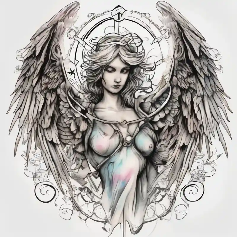 watercolor style Guardian Angel Tattoo Forearm Male Ideas in 2025 & free generation about Guardian angel Something religious and some women
eyes too. 2012 wrote
in Roman numbers eyelid-eyes and Guardian angel Something religious and some women
eyes too. 2012 wrote
in Roman numbers eyelid-eyes
