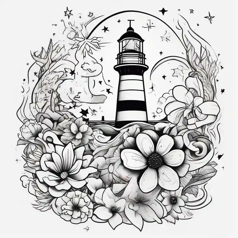 cartoon style Ocean Tattoo Ideas in 2025 about Flowers
Galaxy
Ocean
Stars
Lighthouse and Flowers
Galaxy
Ocean
Stars
Lighthouse