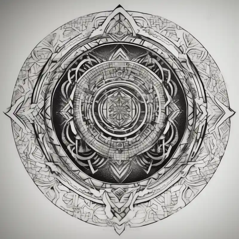 Vishesh, tauras, virgo, roman, alexandar, godly, otherworldy, geometry – ドットワーク, カラフル