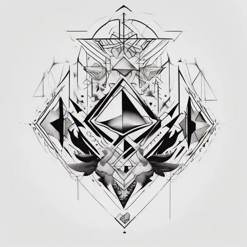 cyberpunk 2077, hand tattoo, geometric, subtle, men – Surrealista, Colores vivos