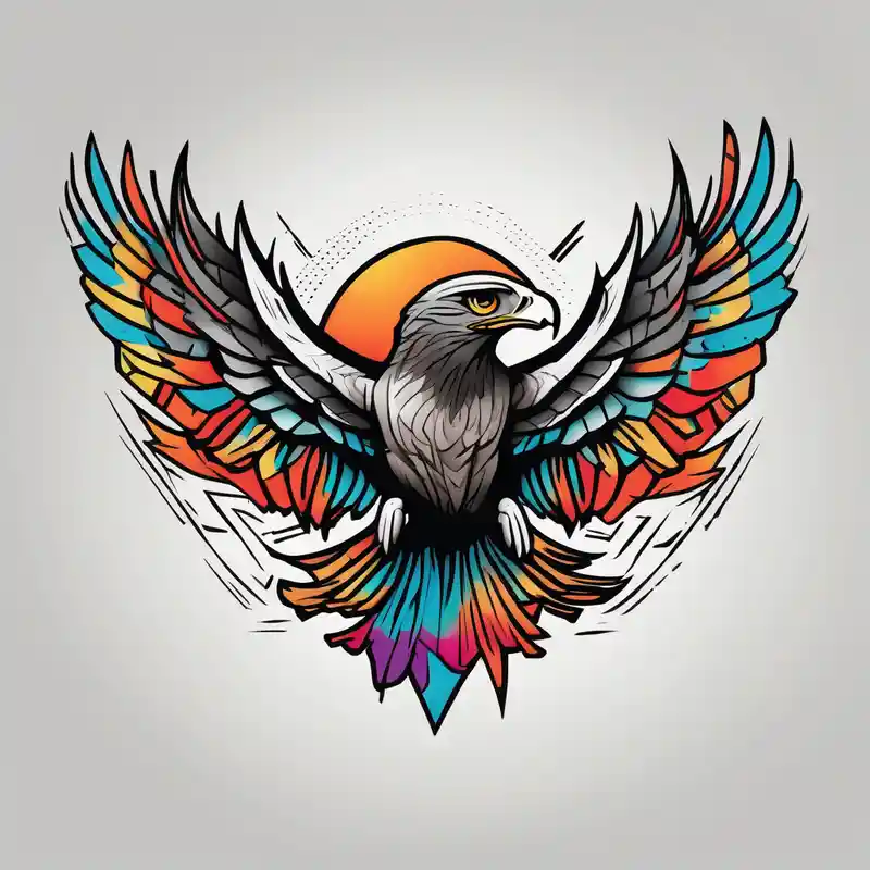 hawk soaring