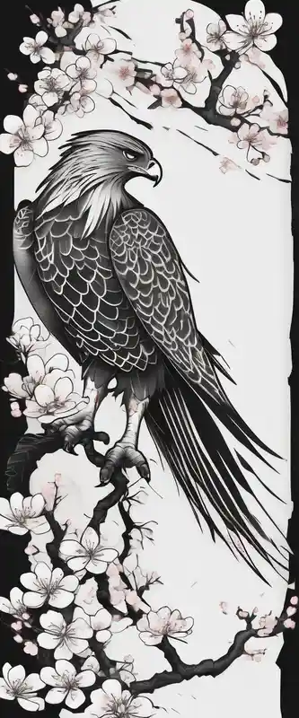 minimalist style Cherry Blossom Tattoo Ideas in 2025 about traditional style
full leg sleeve with one hawk and cherry blossoms hawk-tuah and traditional style
full leg sleeve with one hawk and cherry blossoms hawk-tuah