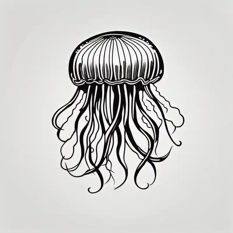 Small jellyfish