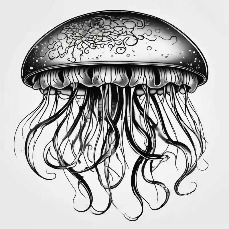 Galaxy jellyfish