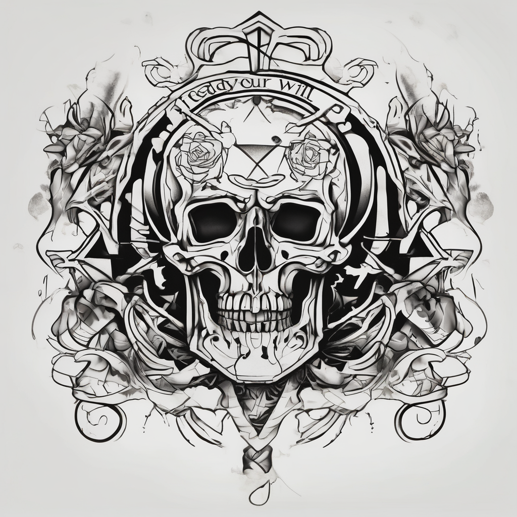 Dady your legacy will live on forever. 03-17-2016., AI-generated Sketch tattoo design