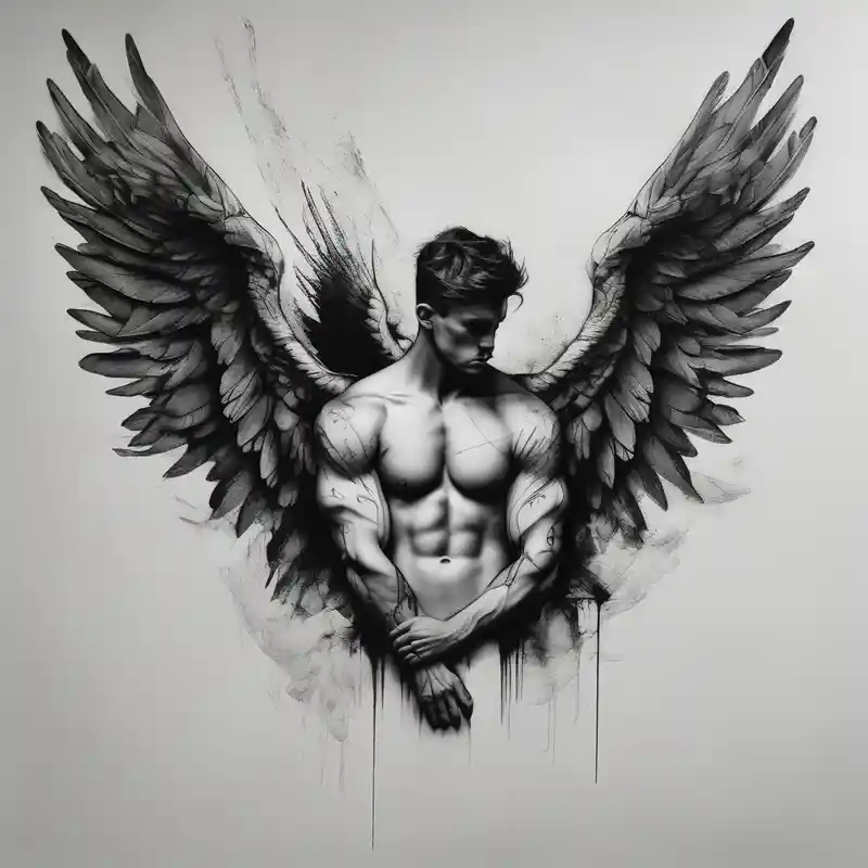 male fallen angel,the fall of gabriel evil