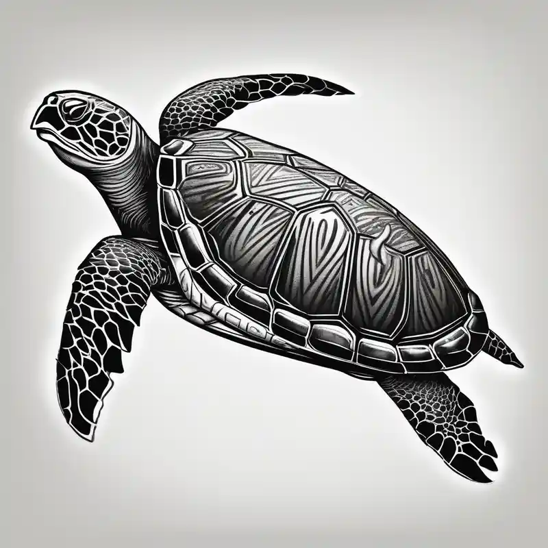 marine turtle