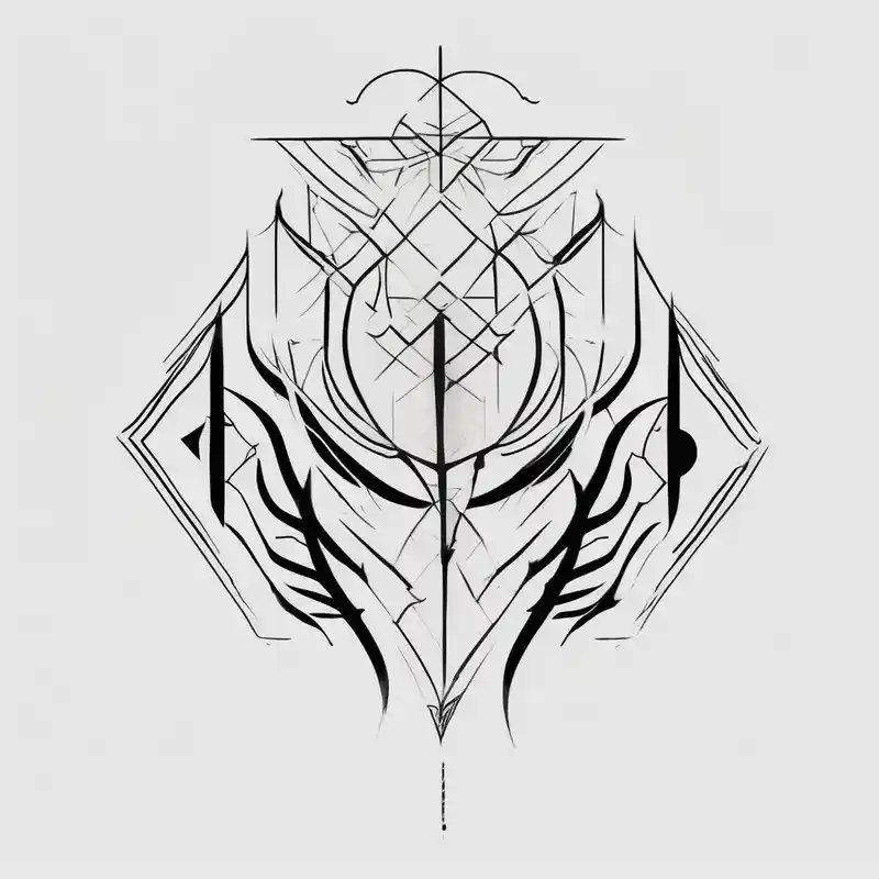 Tatto men – ミニマル, 白黒