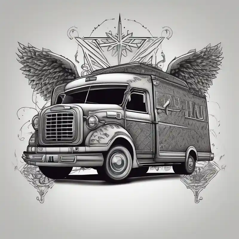 you will never see a uhaul behind a hearse – Puntillismo, Colores vivos