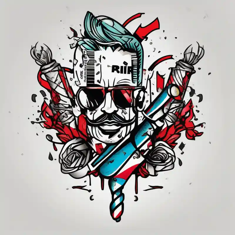 old school style Money Bag Tattoo Ideas in 2025 about Barber Pole with scissors raining money
THIS IS MY LIFE
(2022) money-bag and Barber Pole with scissors raining money
THIS IS MY LIFE
(2022) money-bag