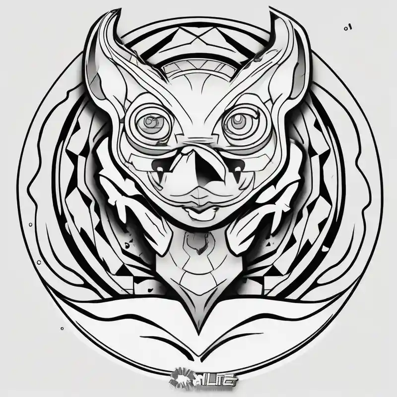 thin tattoo that cirlces the arm and forearm