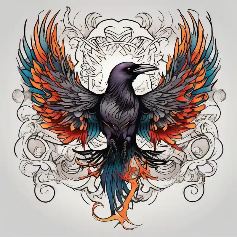 japanese style Phoenix Tattoo Ideas and Designs in 2025 & free generation about Raven changing into a phoenix phoenix-meaning and Raven changing into a phoenix phoenix-meaning
