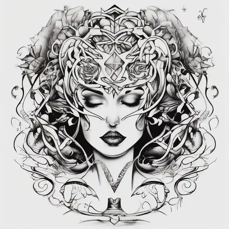 Fine line and script fonts. Layla Jones 4-ever and always