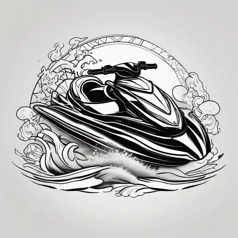 JET SKI – Japonés, Colores vivos