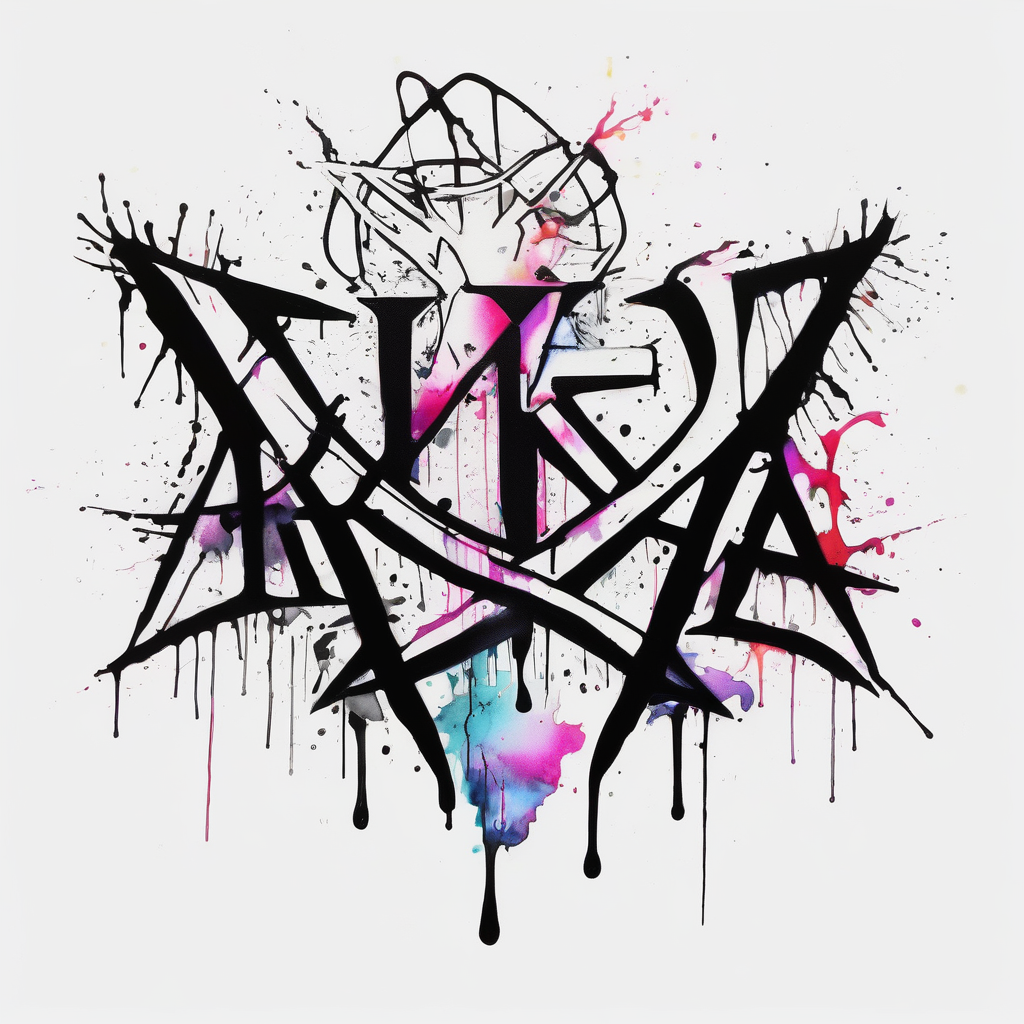 Xevekiah name tatto tattoing-sun-spots, diseño de tatuaje Acuarela generado con IA