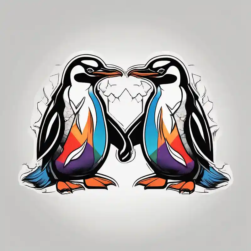 gay penguins mad about Donald Trump