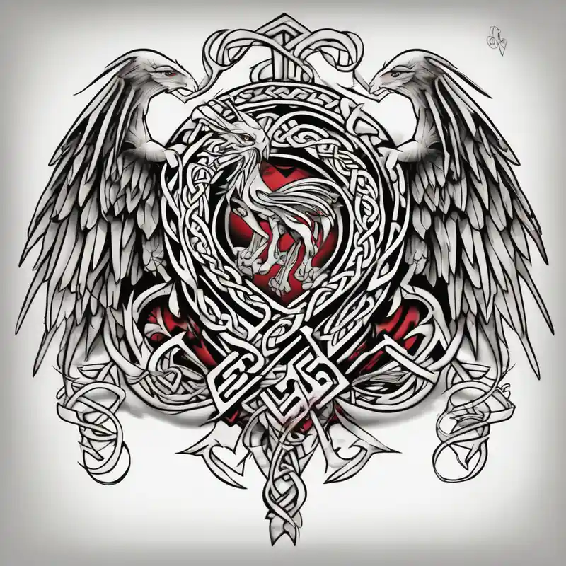 celtic band for around an arm, incorporating the word love, a gryffin – Old school, Blanco y negro