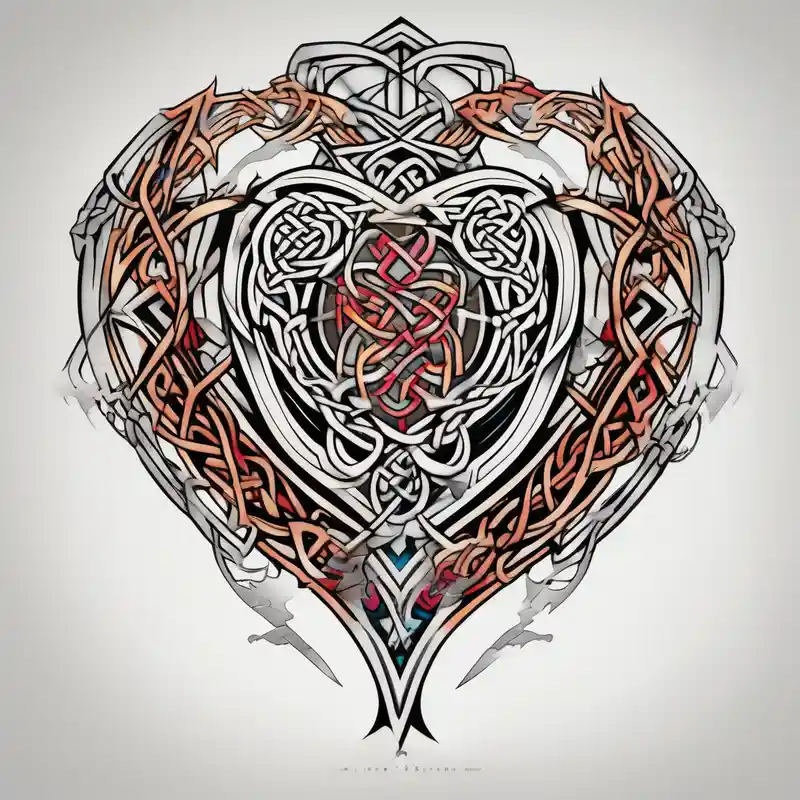 celtic band for around an arm, incorporating the word love, a gryffin