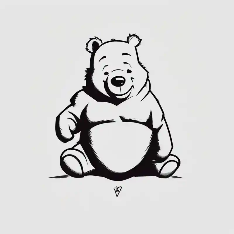 Winnie the Pooh as cocaine bear